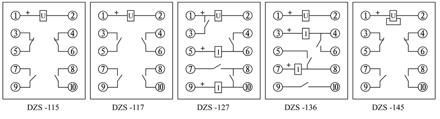DZS-145内部接線圖
